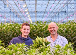 Nursery Bakker to use LED grow light to improve flower quality & yield